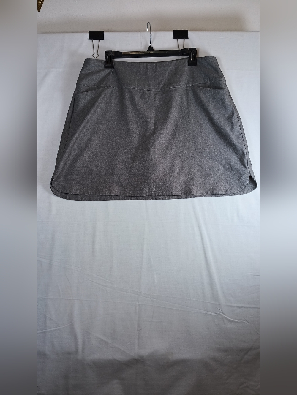 Women's Gray A-Line Skort
